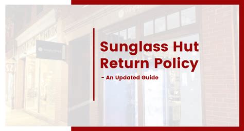 sunglass hut shutdown|Free & Easy Returns, Replacements .